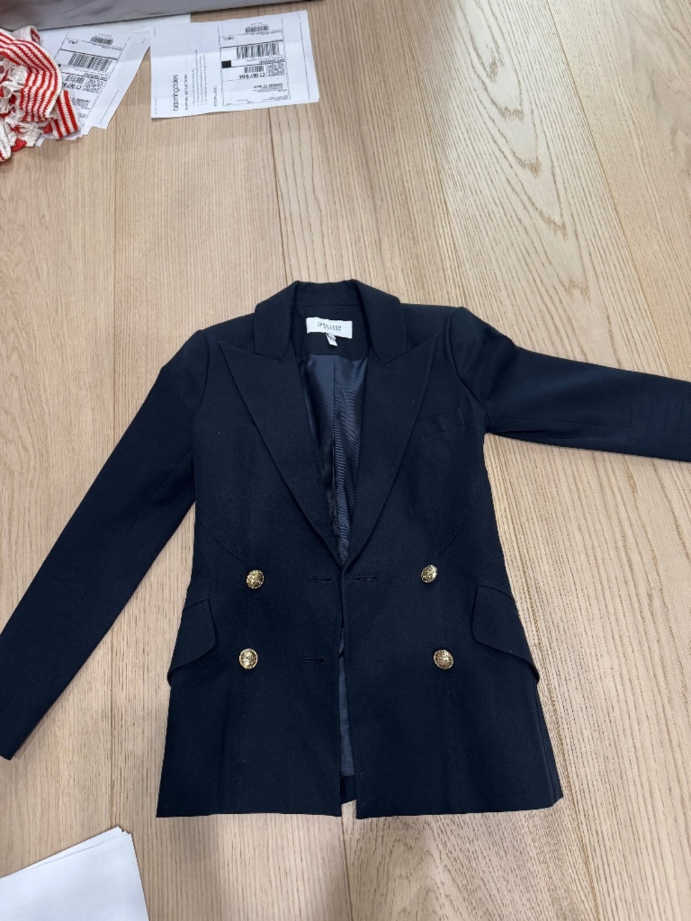 10 Crosby Derek Lam Navy Blazer